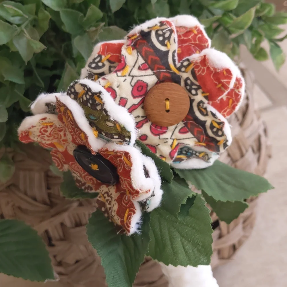 Three handmade shabby chic accents